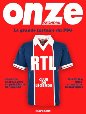 cover image of La grande histoire du PSG